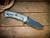 Project X-Clip Point-Magnacut-Battle Black Blade-Light Stonewash Blue Horsehead Scale-Titanium Hardware-Lockside