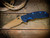 XM-18 3.5"-20CV-Spanto-Oil Rub Bronze Blade-Blue Anodized-Blue/Black G10-Titanium Hardware-Scale Side