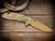 XM-18 3.5"-20CV-Spanto-Oil Rub Bronze Blade-Stonewash Rose Gold-OD Green/Black G10-Brass Hardware-Lockside