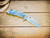 XM-18 3.25" Spanto-Magnacut-Stonewash-Special Finish-Translucent Green G10-Brass Hardware-Lockside