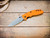 XM-18 3.25" Spanto Non Flipper-Magnacut-Battle Green-Orange G10- Titanium Hardware-Scale Side