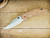 XM-18 3.5"-Magnacut-Aggressor Non Flipper Two Tone-Special Battle Finish-Textured Natural Micarta-Copper Hardware-Scale Side