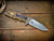 Eklipse 3.5" Skinny Fullered Harpoon Spearpoint-Magnacut-Stonewash Rose Gold-Black G10-Titanium Hardware/Thumbstud-Lockside