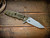 Eklipse 3.5" Skinny Fullered Harpoon Spanto-Magnacut-Special Battle Finish-Black G10-Titanium Hardware-Lockside
