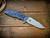 Eklipse 3.5" Skinny Fullered Harpoon Spearpoint-Magnacut-Battle Blue-Blue/Black G10-Titanium Hardware-Lockside