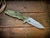 Eklipse 3.5" Skinny Fullered Harpoon Spanto-Magnacut-Battle Green-Translucent Green G10-Titanium Hardware-Lockside