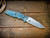 Eklipse 3.5" Skinny Fullered Harpoon Spanto Non Flipper-Magnacut-Stonewash Blade-Special Battle Finish-Coyote G10-Titanium Hardware-Lockside