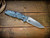 Eklipse 3.5" Skinny Fullered Harpoon Spanto-Magnacut-Stonewash Blade-Special Battle Finish-Translucent Green Green G10-Titanium Hardware-Lockside