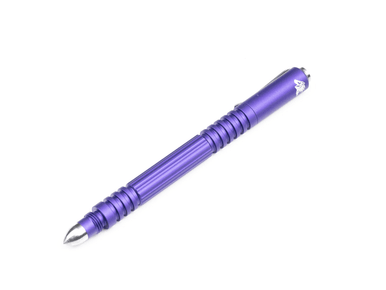 Investigator Pen - Aluminum Straight Flute - Matte Purple