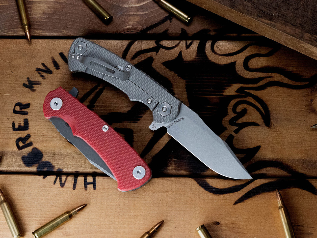 Project X-Clip Point-S45VN-Working Finish-G10