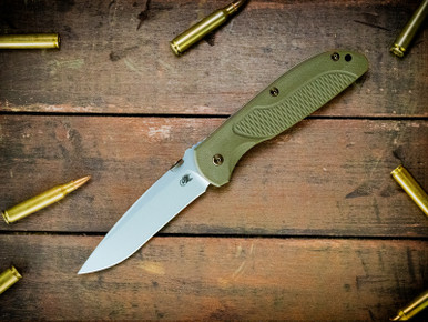 Firetac-Recurve-CPM20CV-Bead Blast-OD Green G10-Bronze Ti Hardware