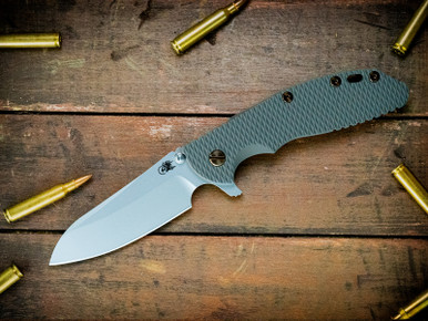 XM-24 Sheepsfoot-CPM20CV-Bead Blast Bronze-Grey G10-Bronze Ti Hardware