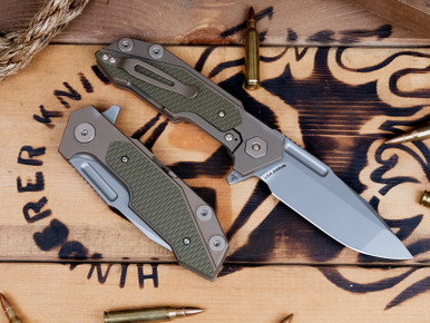 Full Track-Spanto-S45VN-Bead Blast Bronze-G10
