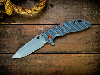 XM-18 3.5" Spanto-20CV-Full Ti-Bead Blast Blue-Copper Hardware