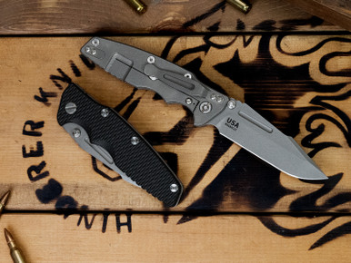 Eklipse 3.5" Skinny Fullered Harpoon Spanto Non-Flipper-Magnacut-Working Finish-G10