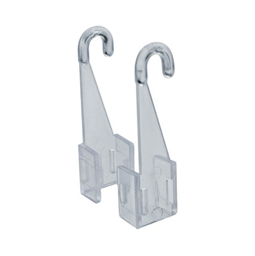 Showcard Stand Fixed Clip Attachment - 53 x 15mm - Signage on white background