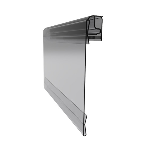 77mm Hinged Side Loading Shelf Barker - Shelf Management on white background