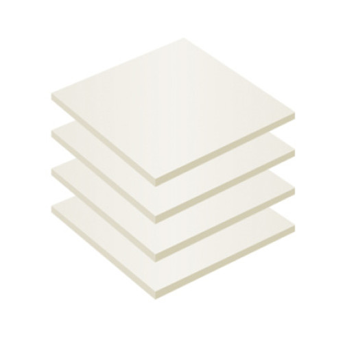 Adhesive Foam Pads - 25 x 25 x 1mm - Packaging Construction on white background