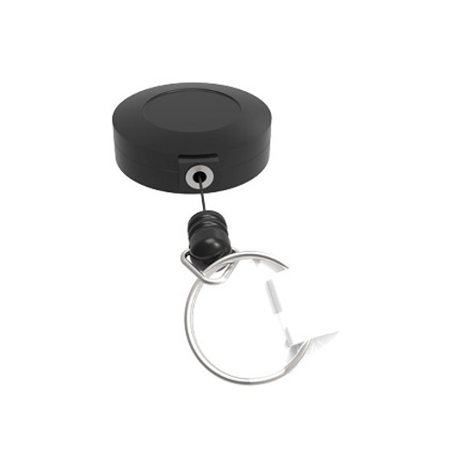 Secure-Pull® Light Retractable Lanyards with Ring - Display Components on white background