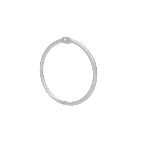 Metal Hinged Snap Rings  - Display Components on white background