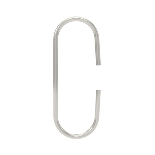 Metal S-Shaped Hanging Hooks - Pack of 100