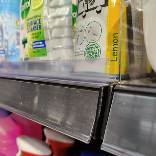 Extruded PVC Shelf Risers - Pack of 50