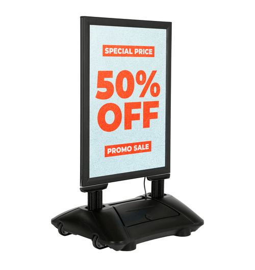 WindPro Outdoor Illuminated LED Pavement Sign  | Side