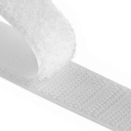 White Sew-On Loop Tape