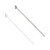 Narrow Fixing Aisle Fin Holder 550-960mm - Silver Anodised Aluminium - Sold Individually