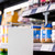 Magnetic Banner Hanger with Promotional Graphic Displayed on Retail Gondola Shelving