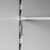 Telescopic Aisle Fin Banner Hanger in Use on Retail Shelving - Twin Slot Bracket Fixing