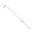 Metal Twin Slot Telescopic Banner Hanger 570-950mm - Silver Powder Coated Aluminium - Pack of 1