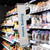 Magnetic Telescopic Banner Hanger Fitted to Retail Metal Shelving - Aisle Sign Display