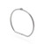 Metal Hinged Display Rings - Display Components on white background