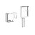 Harrison Shelf Divider Clips - Pack of 50