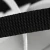 Black Stitched Polypropylene Webbing Tape | Close-up