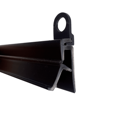 Flyer Posting Rails Skyliner 24 Hanging Poster Rail | Black