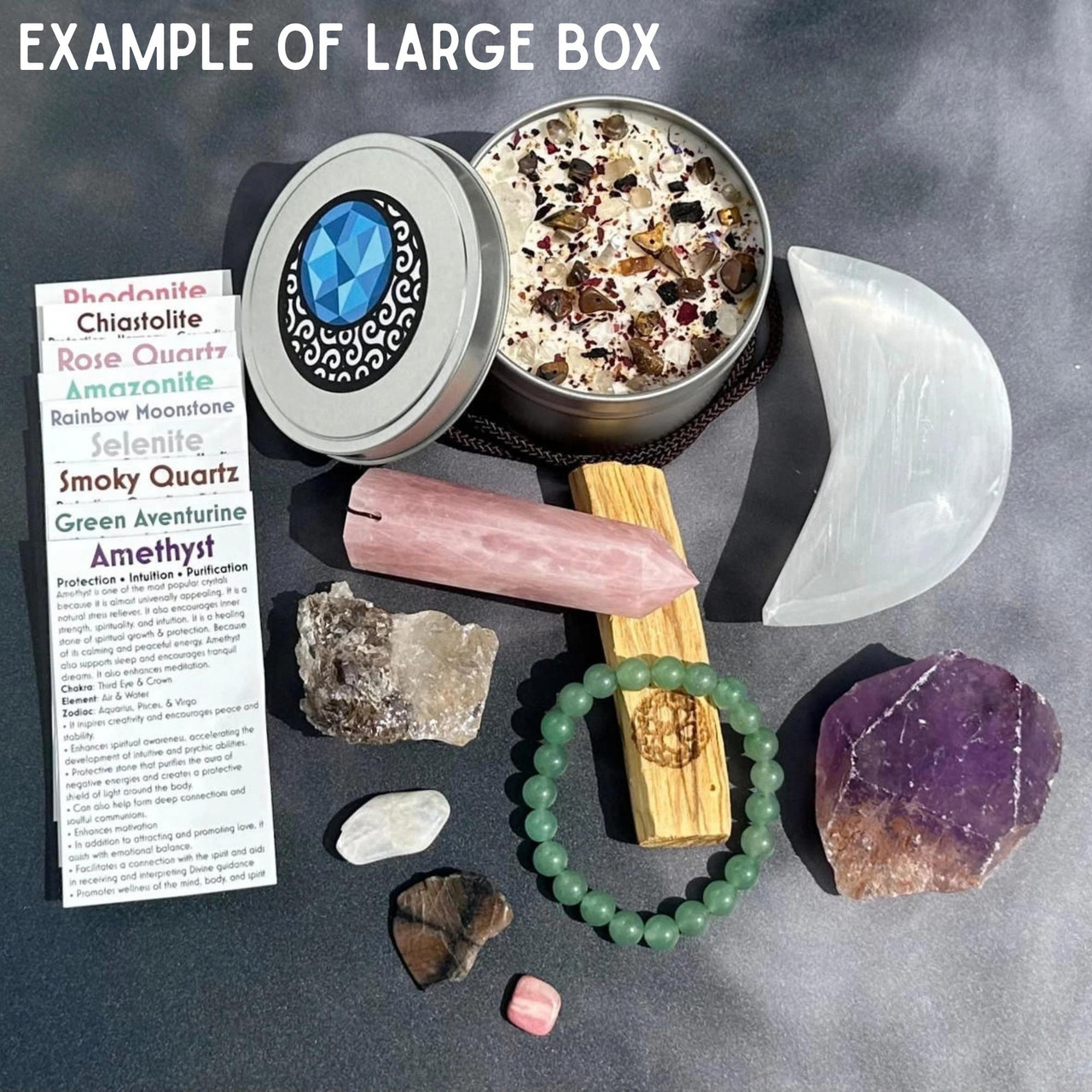 Crystal Mystery Box - Stones, Candles & More! | New Moon Beginnings