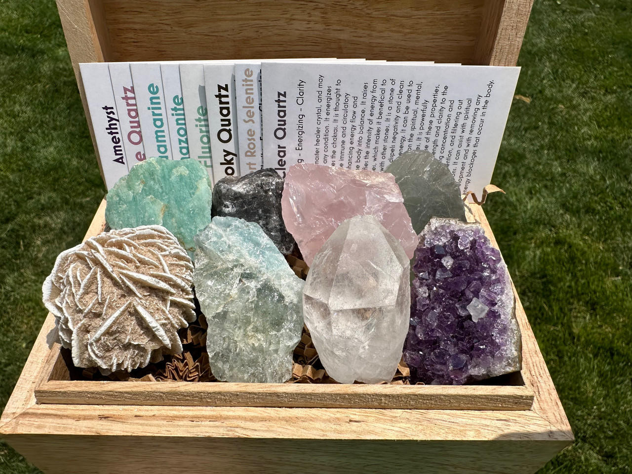 Calming & Tranquility Crystal Set (Raw) - 4 | New Moon Beginnings