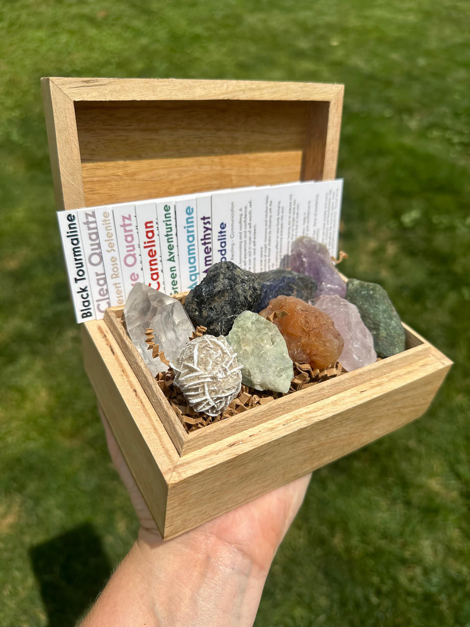 Happy Home Crystal Set (Raw) - 6 | New Moon Beginnings