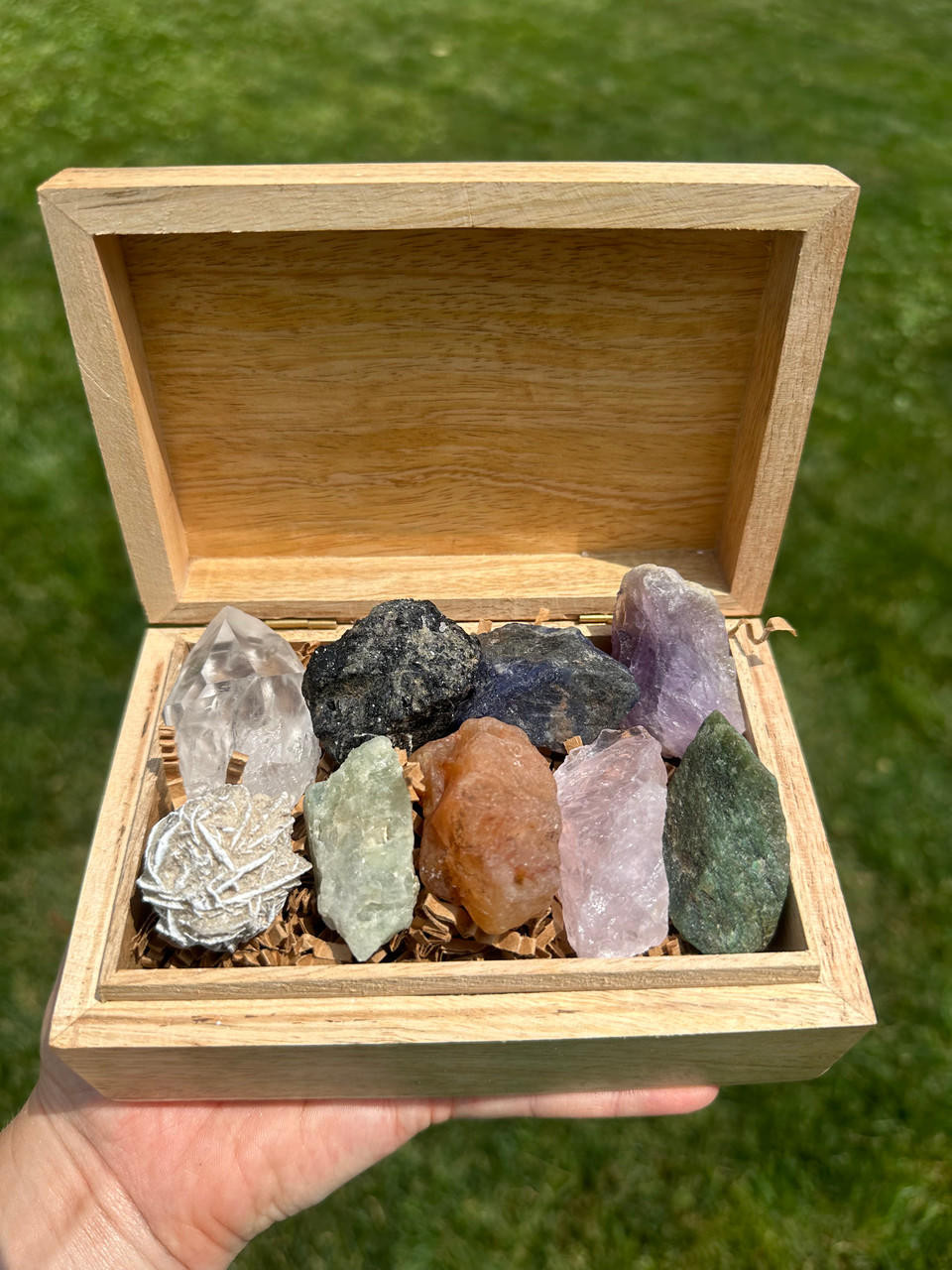 Happy Home Crystal Set (Raw) - 6 | New Moon Beginnings