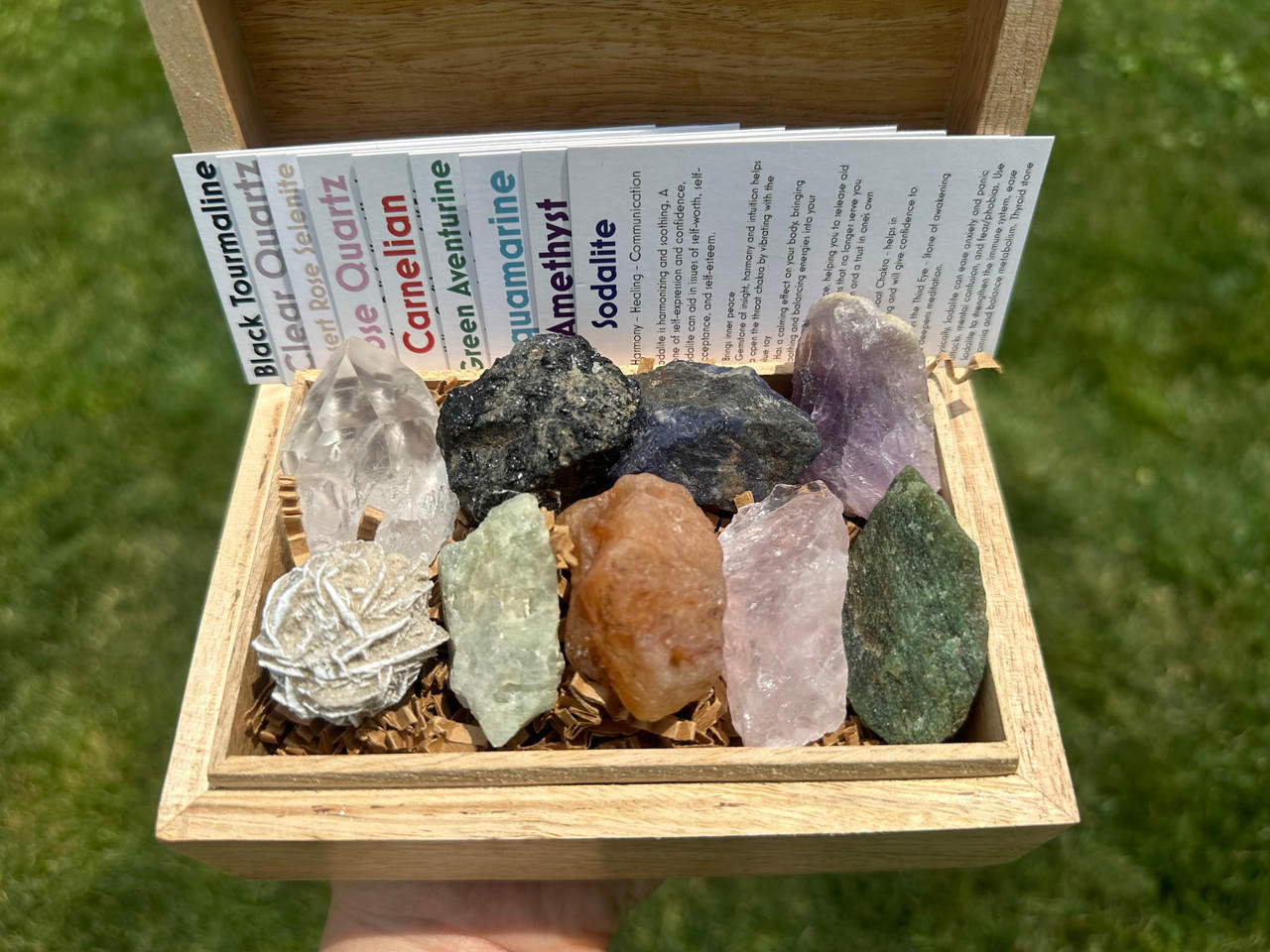 Happy Home Crystal Set (Raw) - 6 | New Moon Beginnings