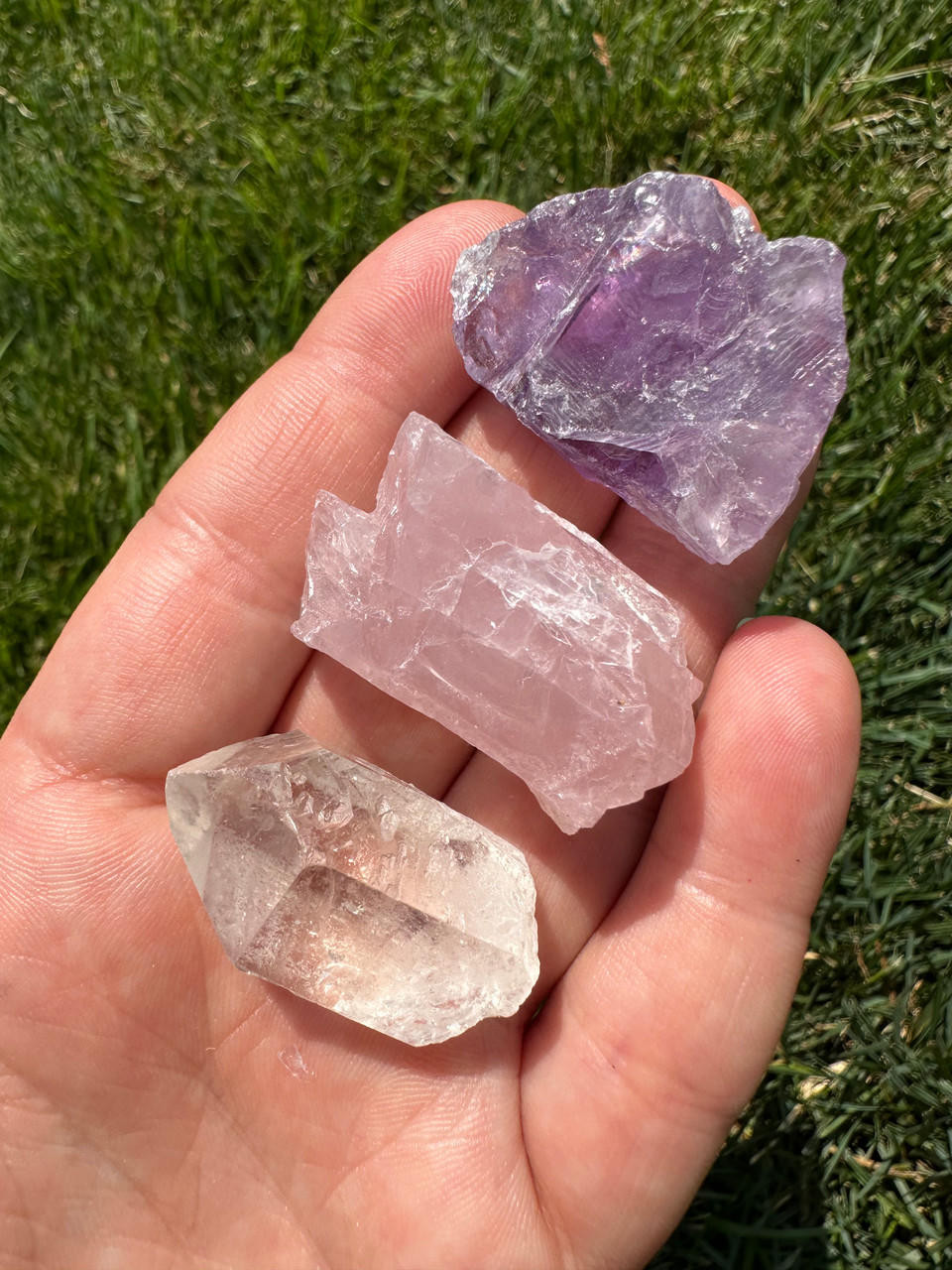 Love & Happiness Stone Set (Raw) | New Moon Beginnings