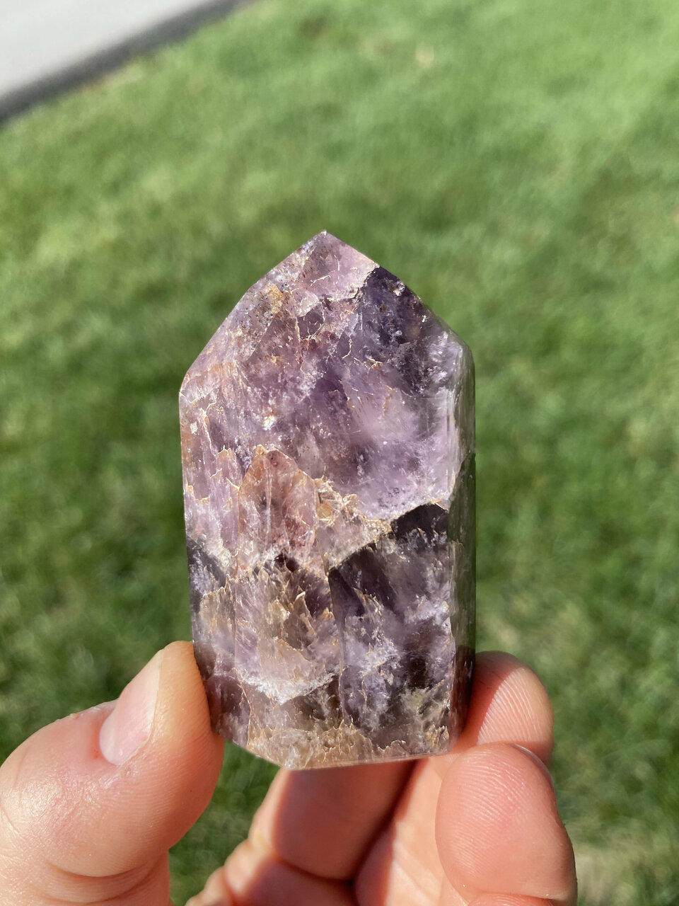 Super 7 Point - Polished Crystal Tower | New Moon Beginnings
