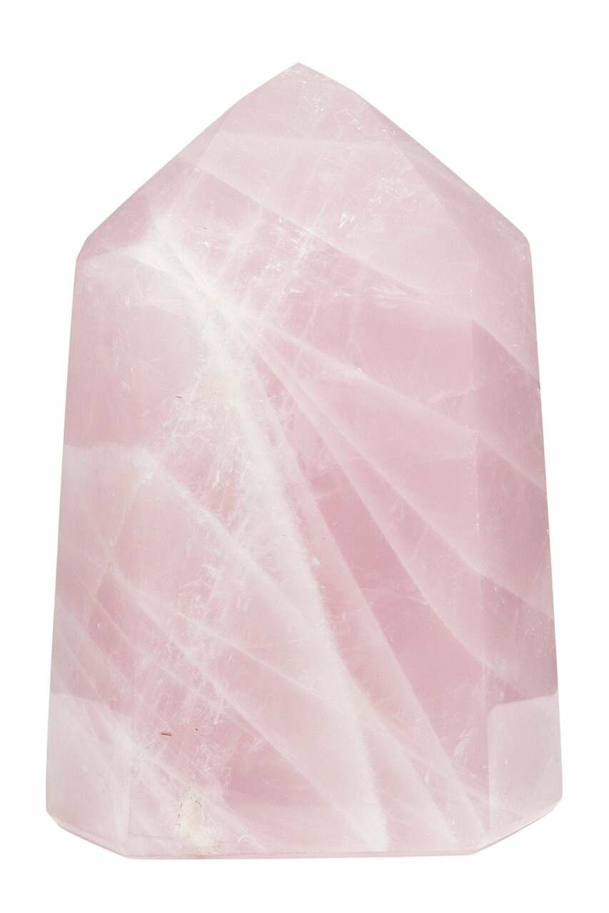 Rose Quartz Point - Polished Crystal Tower - 49 | New Moon Beginnings