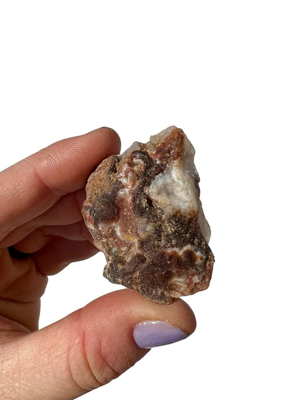 Raw Mexican Fire Agate | New Moon Beginnings