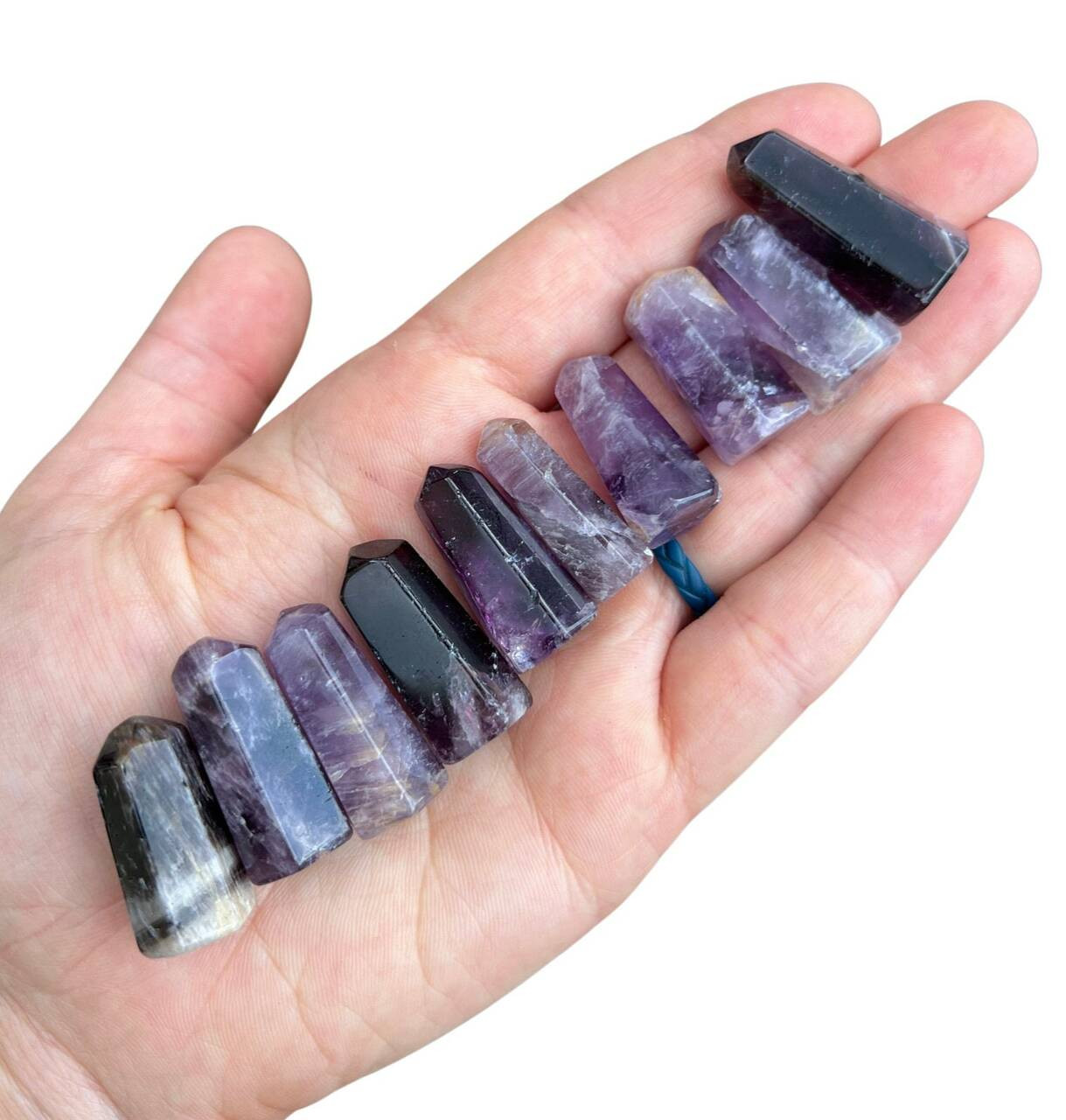 Amethyst Cacoxenite Crystal Point | New Moon Beginnings
