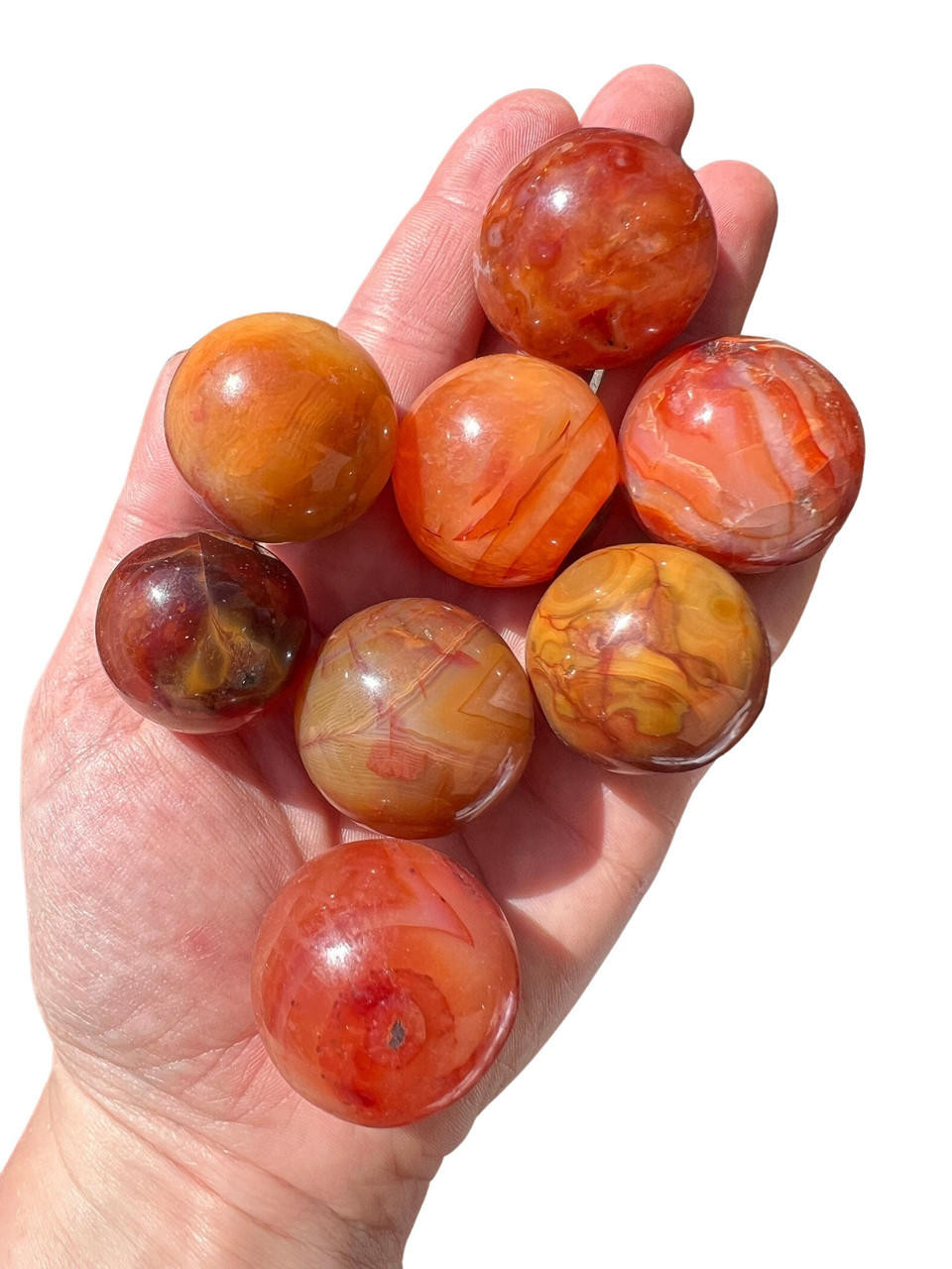Carnelian Sphere | New Moon Beginnings