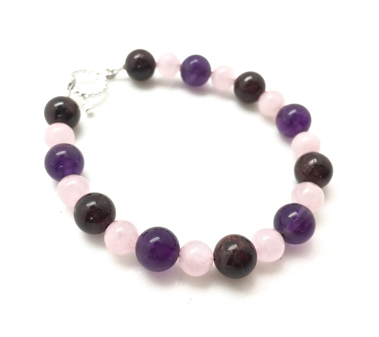 Love, Energy & Protection Healing Clasp Bracelet | New Moon Beginnings