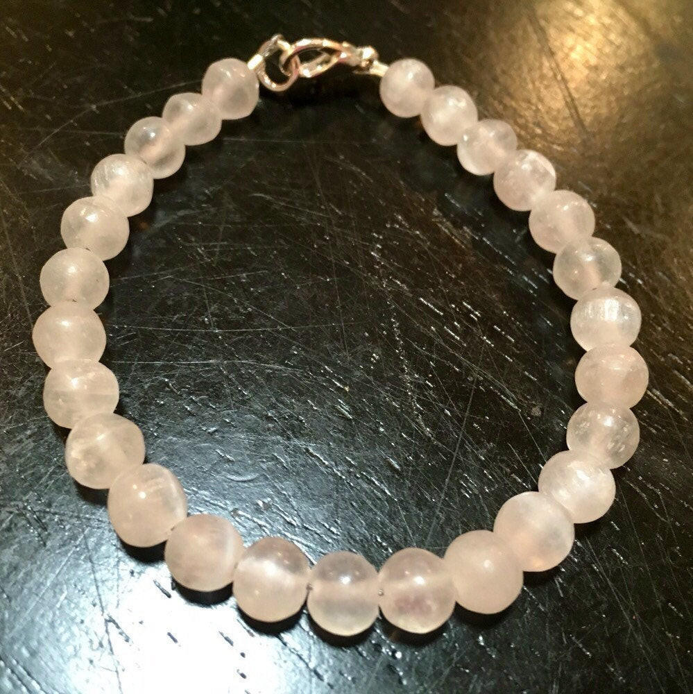 Selenite Clasp Bracelet | New Moon Beginnings